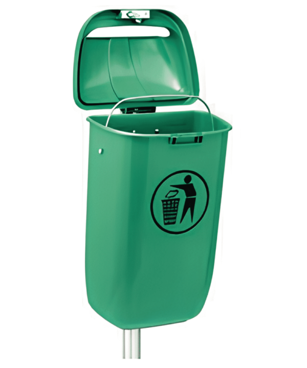 Corbeille de rue 50L – Image 3