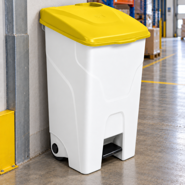 Container mobile à pédale 125 L