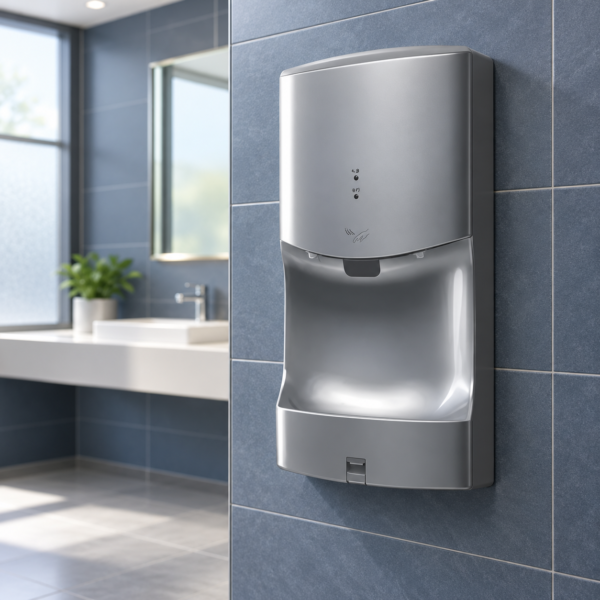 WINDO F — Sèche-mains à air pulsé ABS avec bac