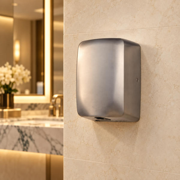 WINDO D — Sèche-mains à air pulsé inox