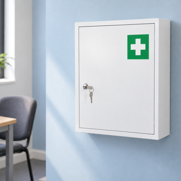 Armoire à pharmacie 1 porte — Métal