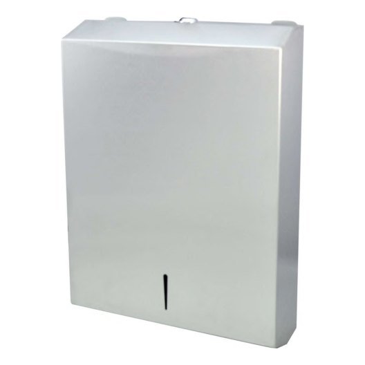 Distributeur serviettes 400 feuilles — Inox/Epoxy