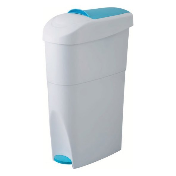 Poubelle à pédale hygiène féminine — Plastique